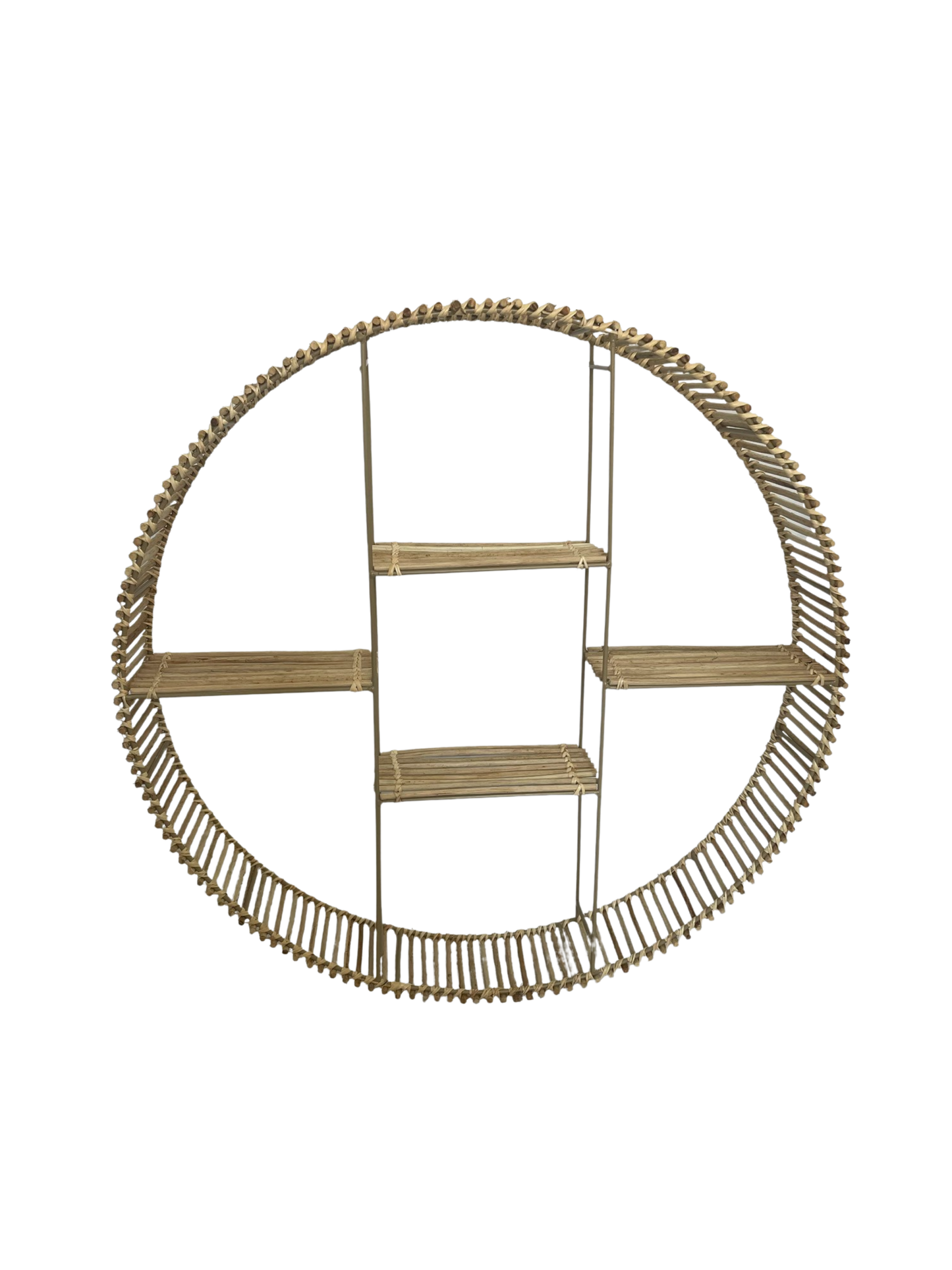 Bamboe Wall Deco Rond