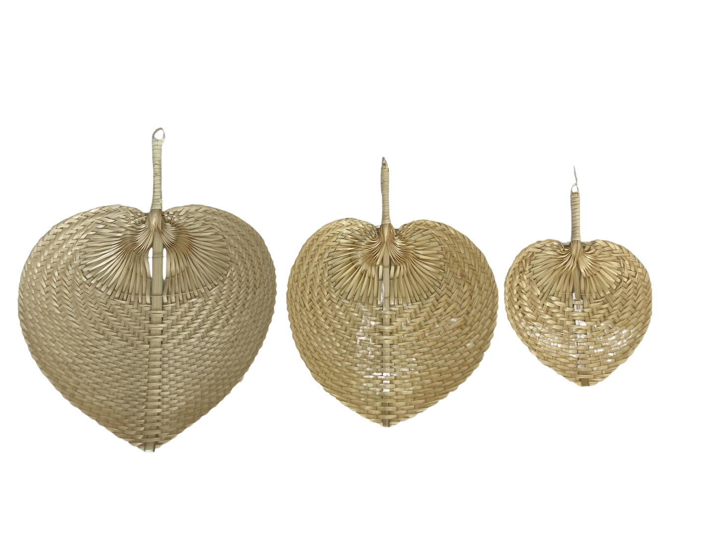 Bamboe Waaier (set van 3)