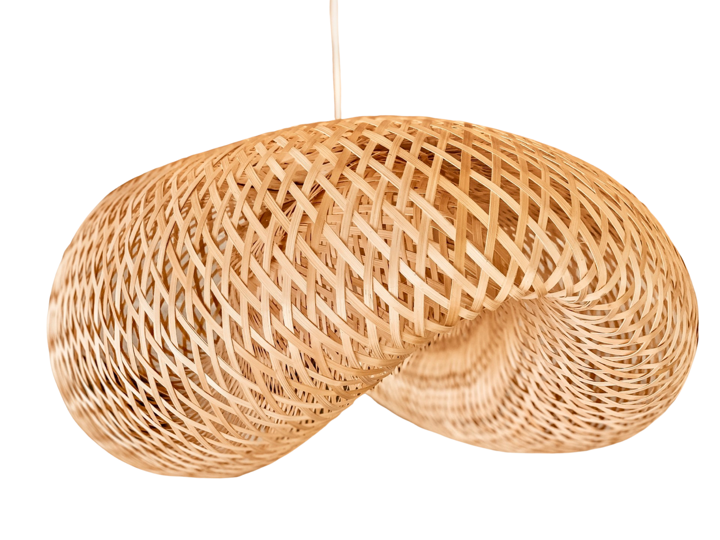 Bamboe Lamp Sunset M